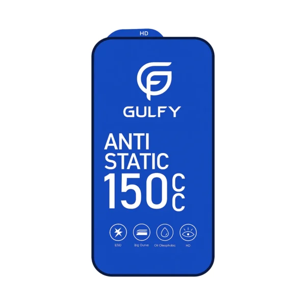 محافظ صفحه نمایش گلفی مدل Anti-Static مناسب برای موبایل آیفون IPHONE 16 PRO MAX